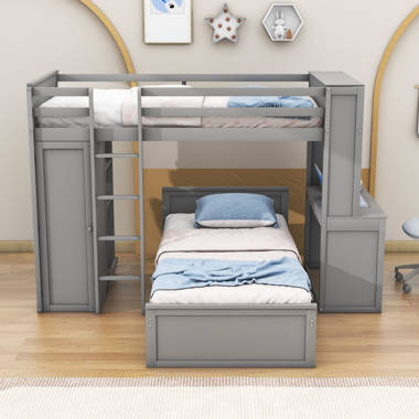 Stand alone store bed frame